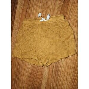 Little Co. by Lauren Shorts Size 9 Months Unisex Conrad Organic Gauze Brown